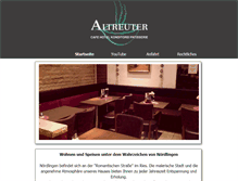 Tablet Screenshot of hotel-altreuter.de